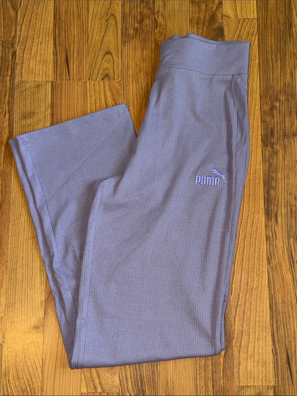 PUMA Women’s Essential Elevated Straight Pants Pale Plum Size XS
